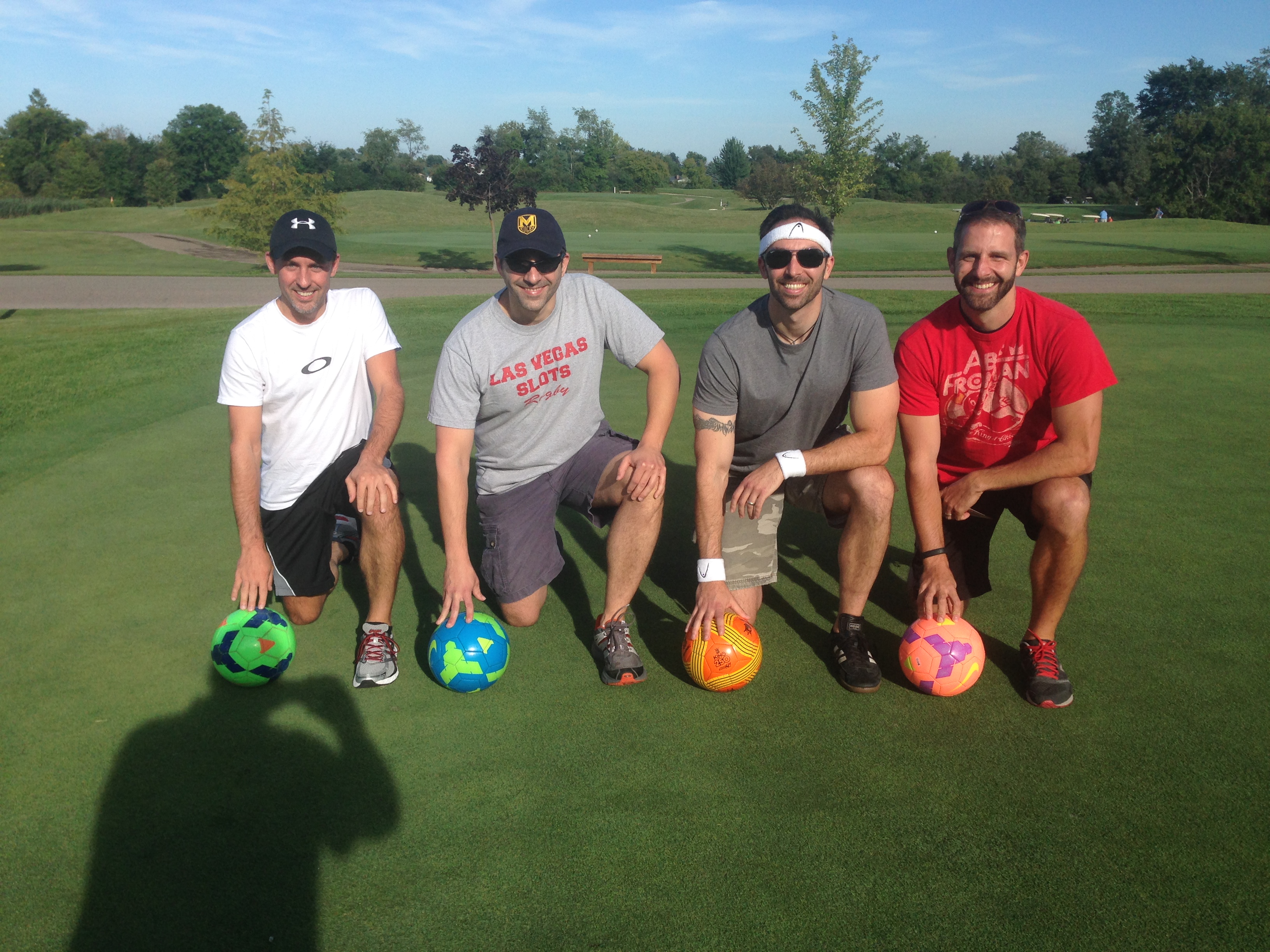 SFC #29:  Foot Golf at Fox Hills, Dinner at Karl’s Cabin