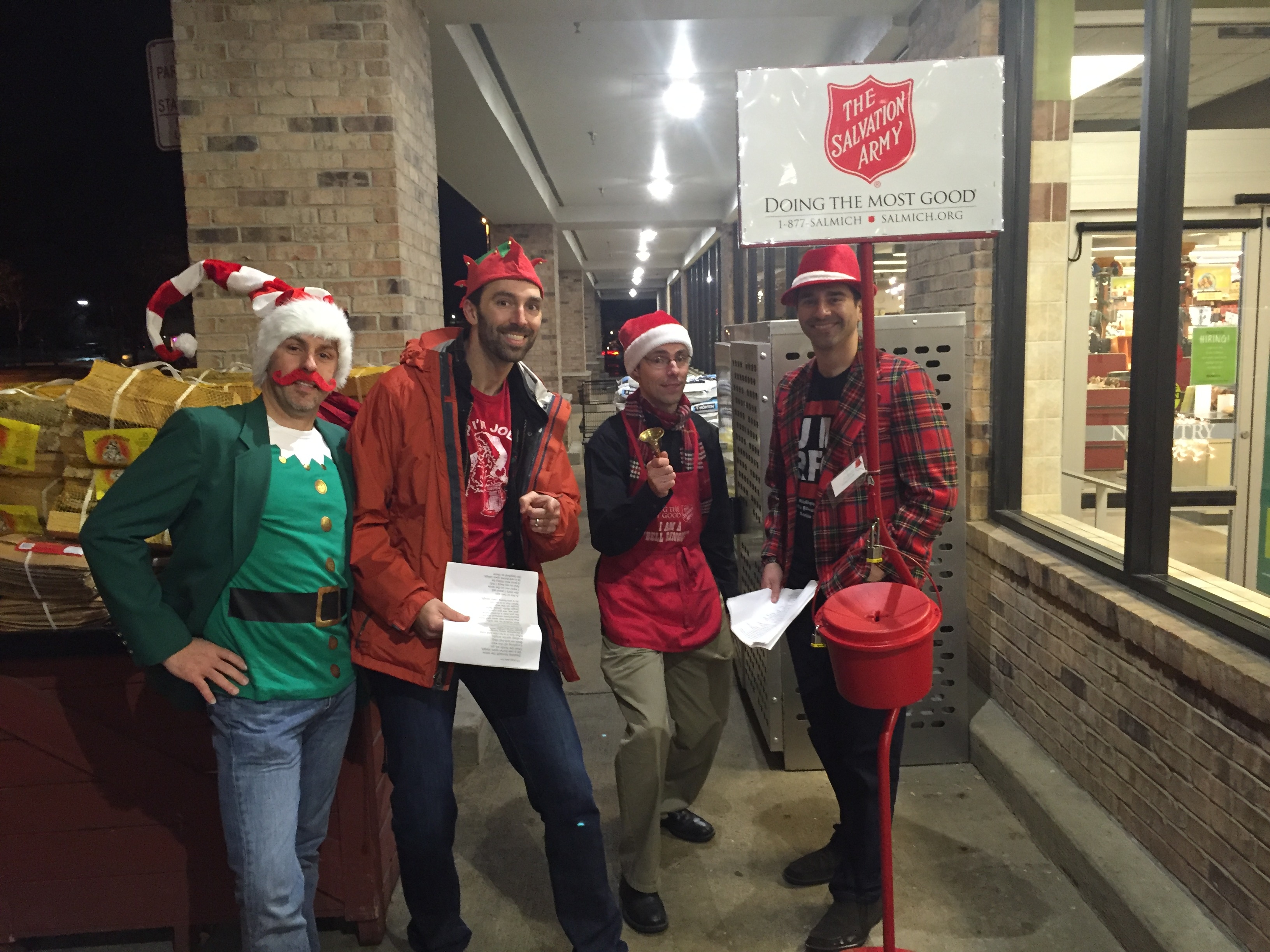 SFC #45: Salvation Army Bell Ringing and Gingerbread House at Witches Hat