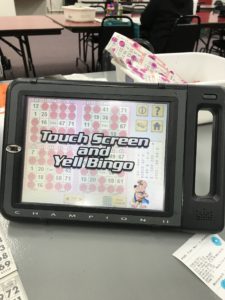 SFC 68 Bingo Screen