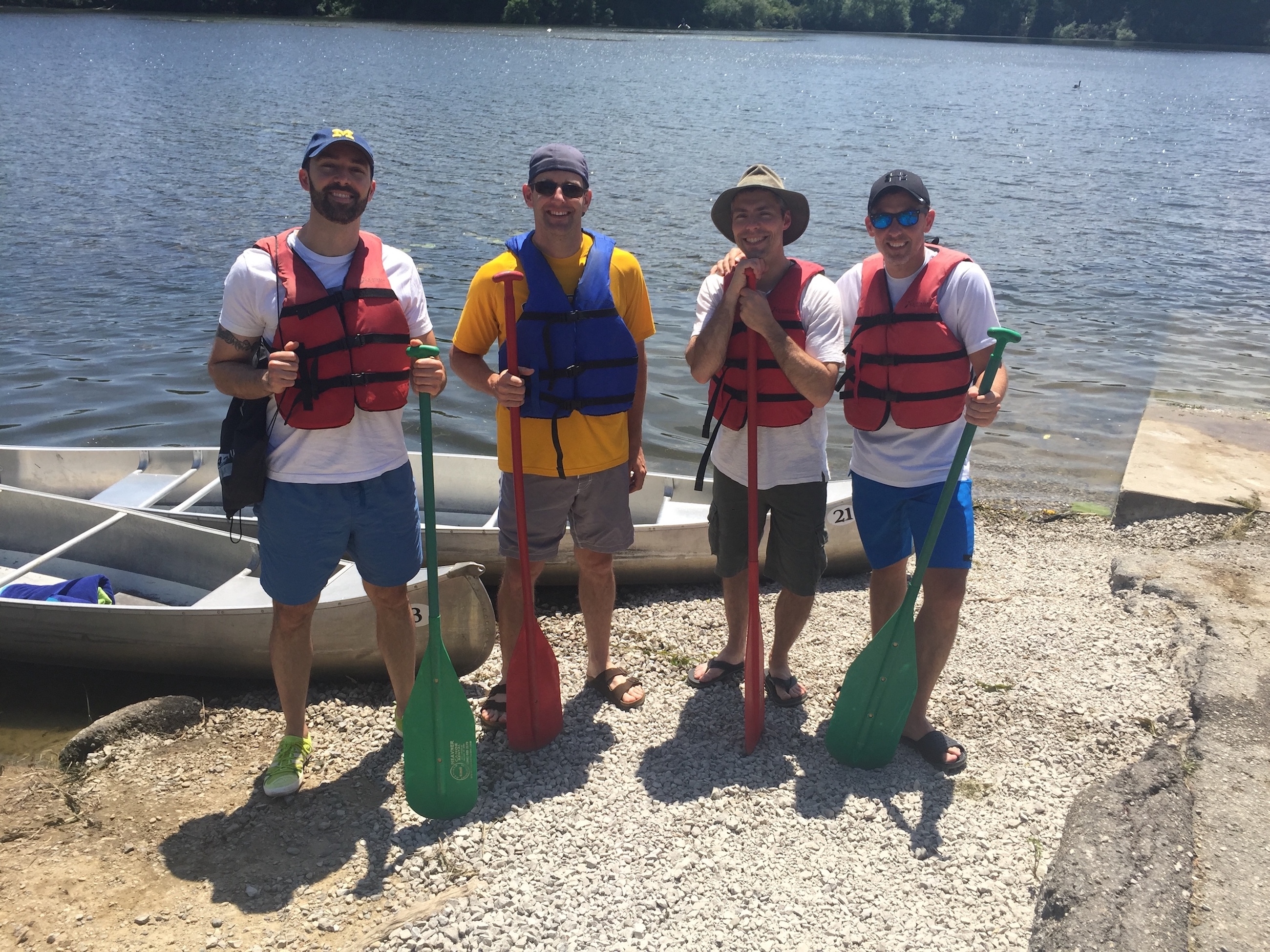 SFC #63: Canoeing in Newburgh Lake, Lakepointe Yacht Club for dinner
