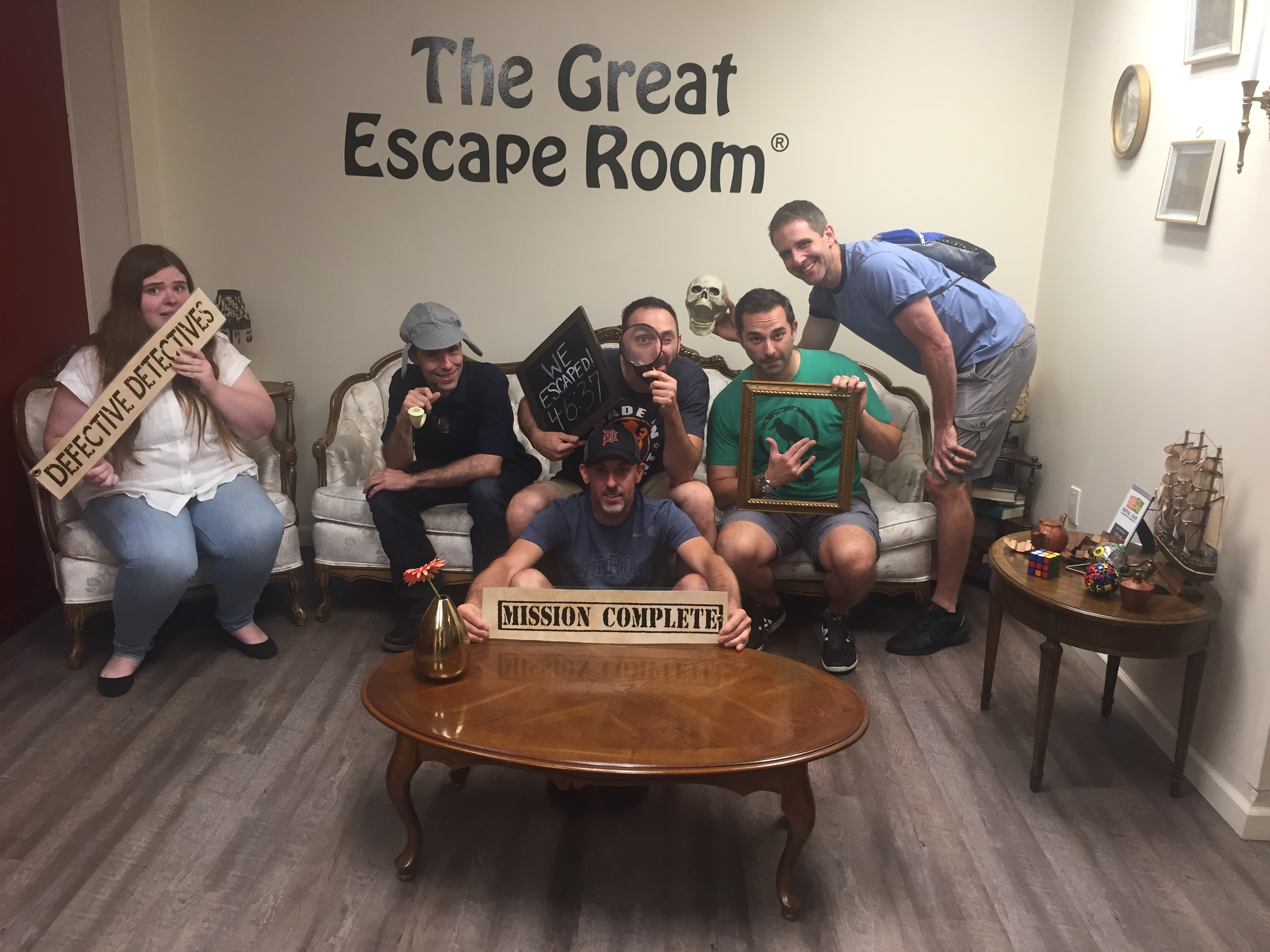 SFC #77:  The Great Escape Room in Royal Oak, Hop Cat for Dinner