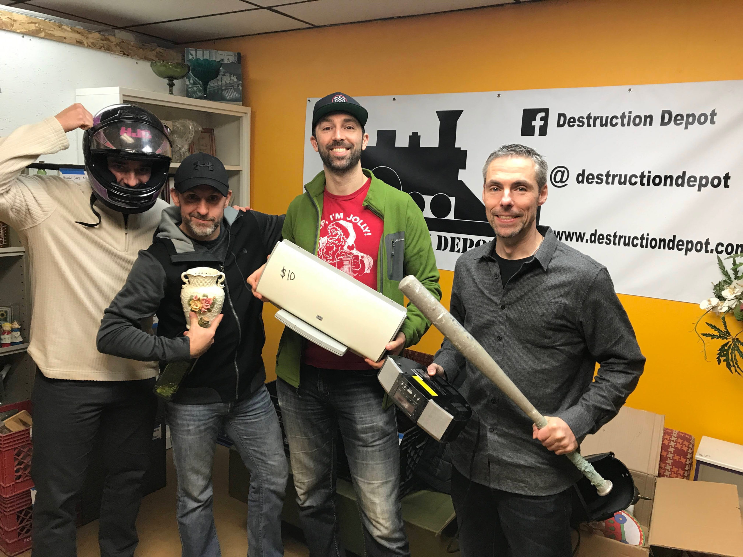 SFC #81:  Deconstruction Depot; Brewery Becker for dinner and drinks